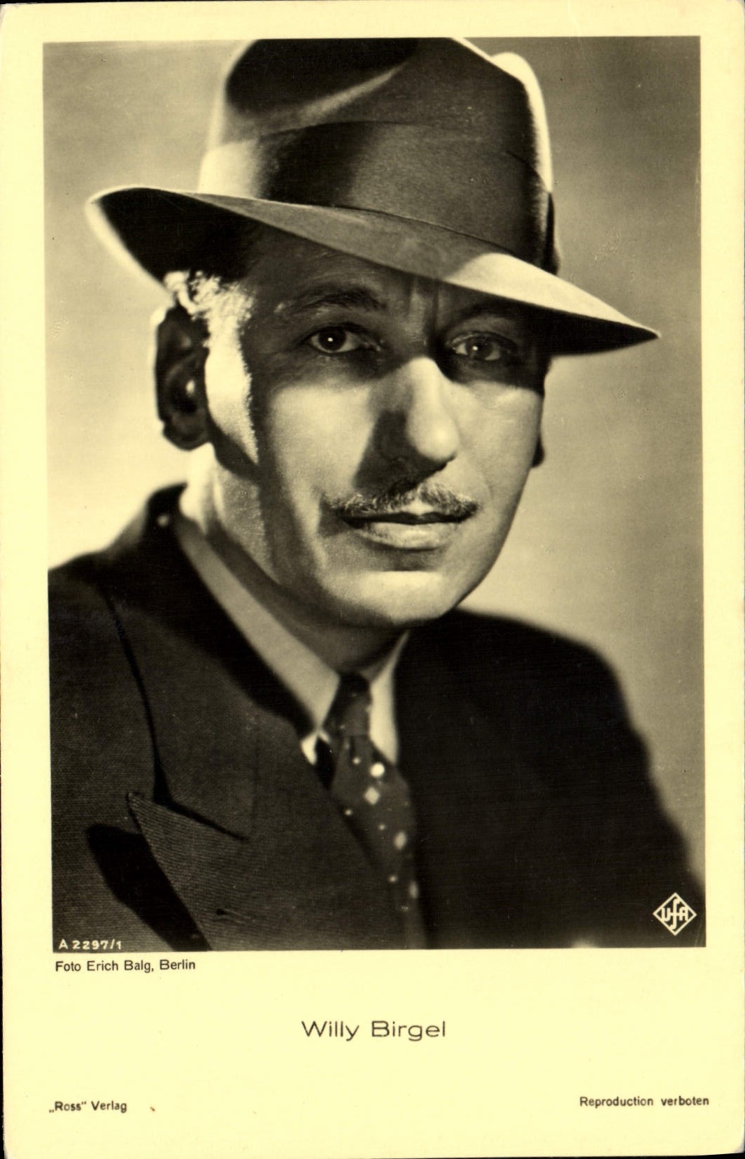 MODERN CARD Cinema Willy Birgel