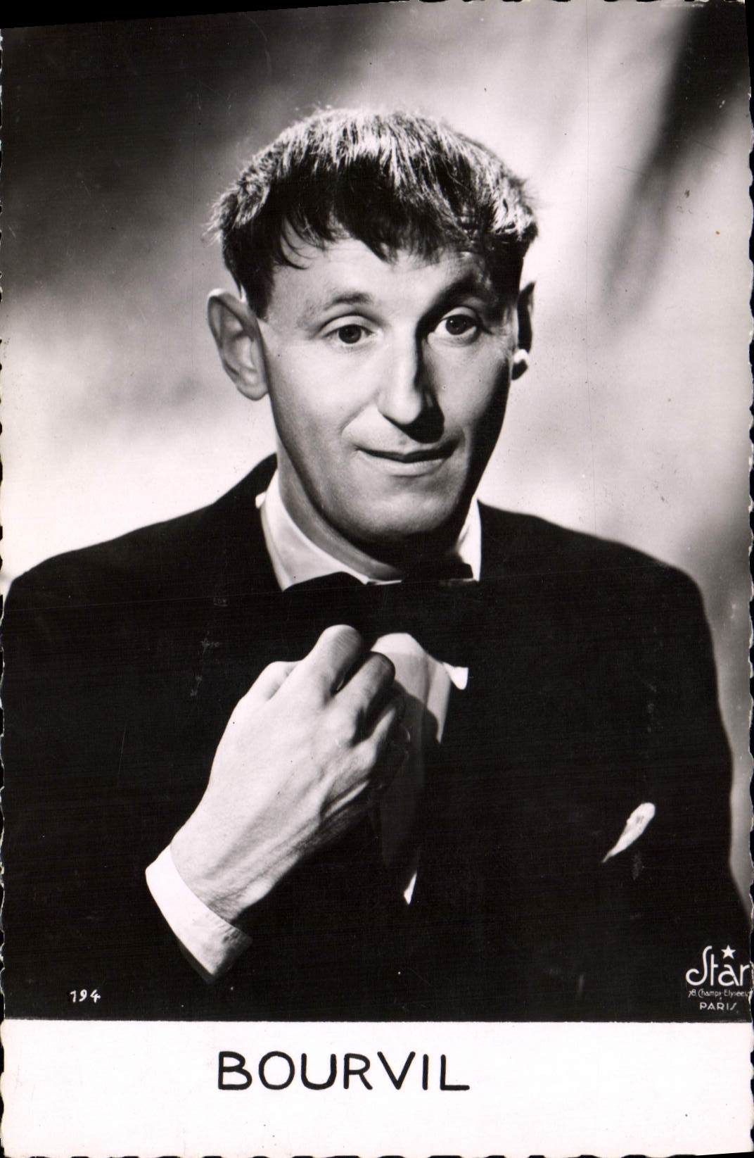 MODERN CARD Bourvil Cinema