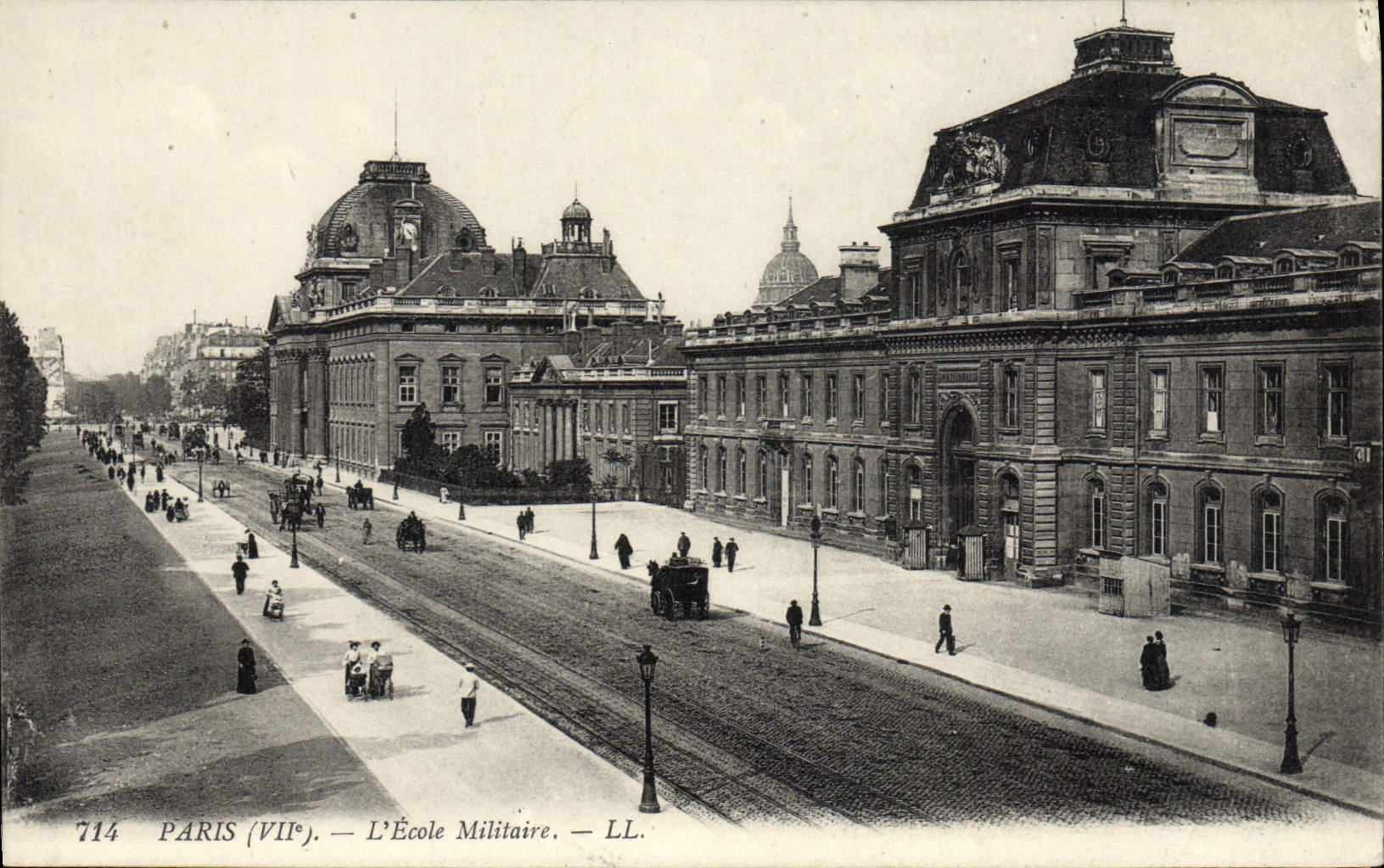 CPA Paris L'Ecole Militaire