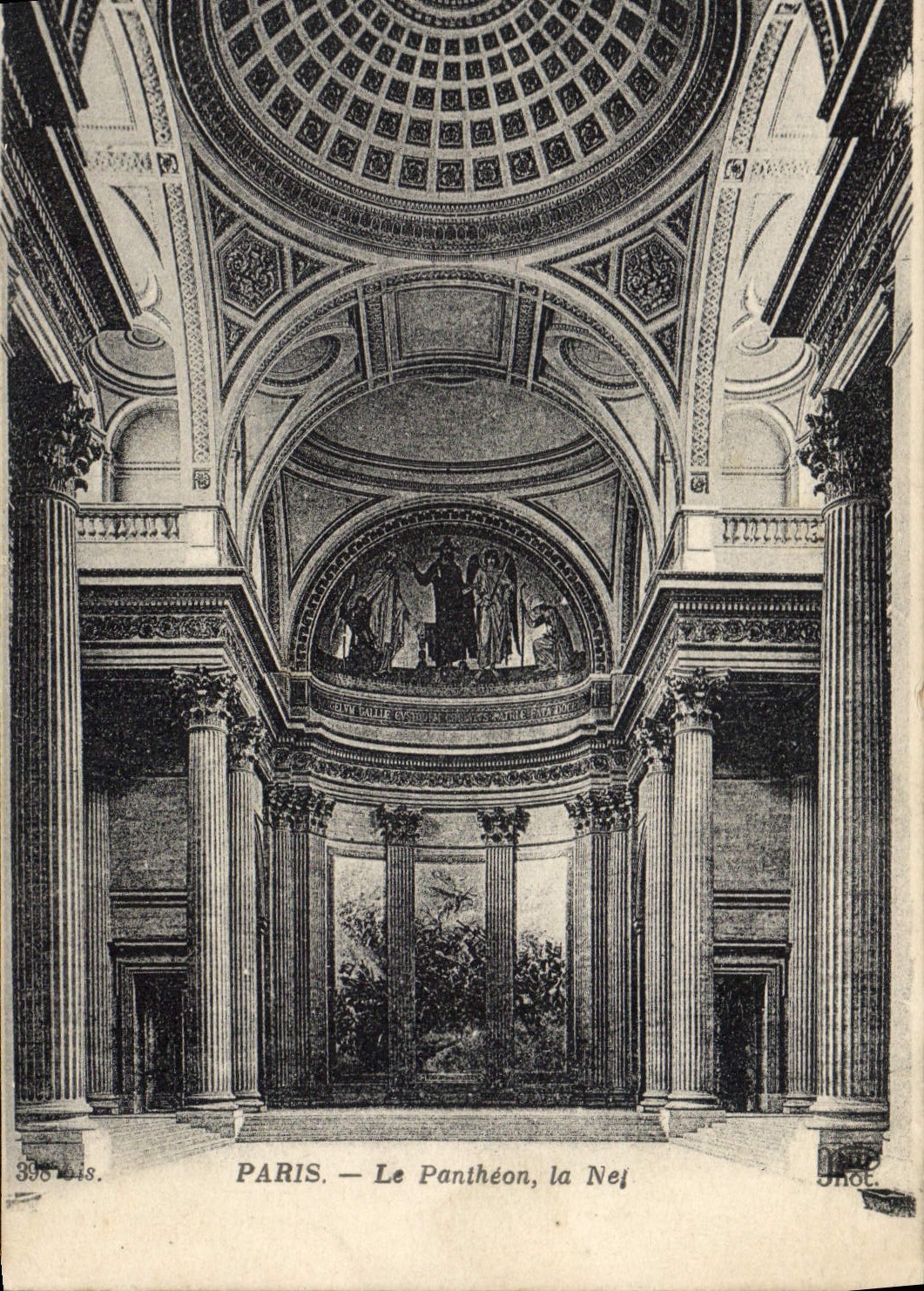 CPA Paris Le Pantheon La Nef