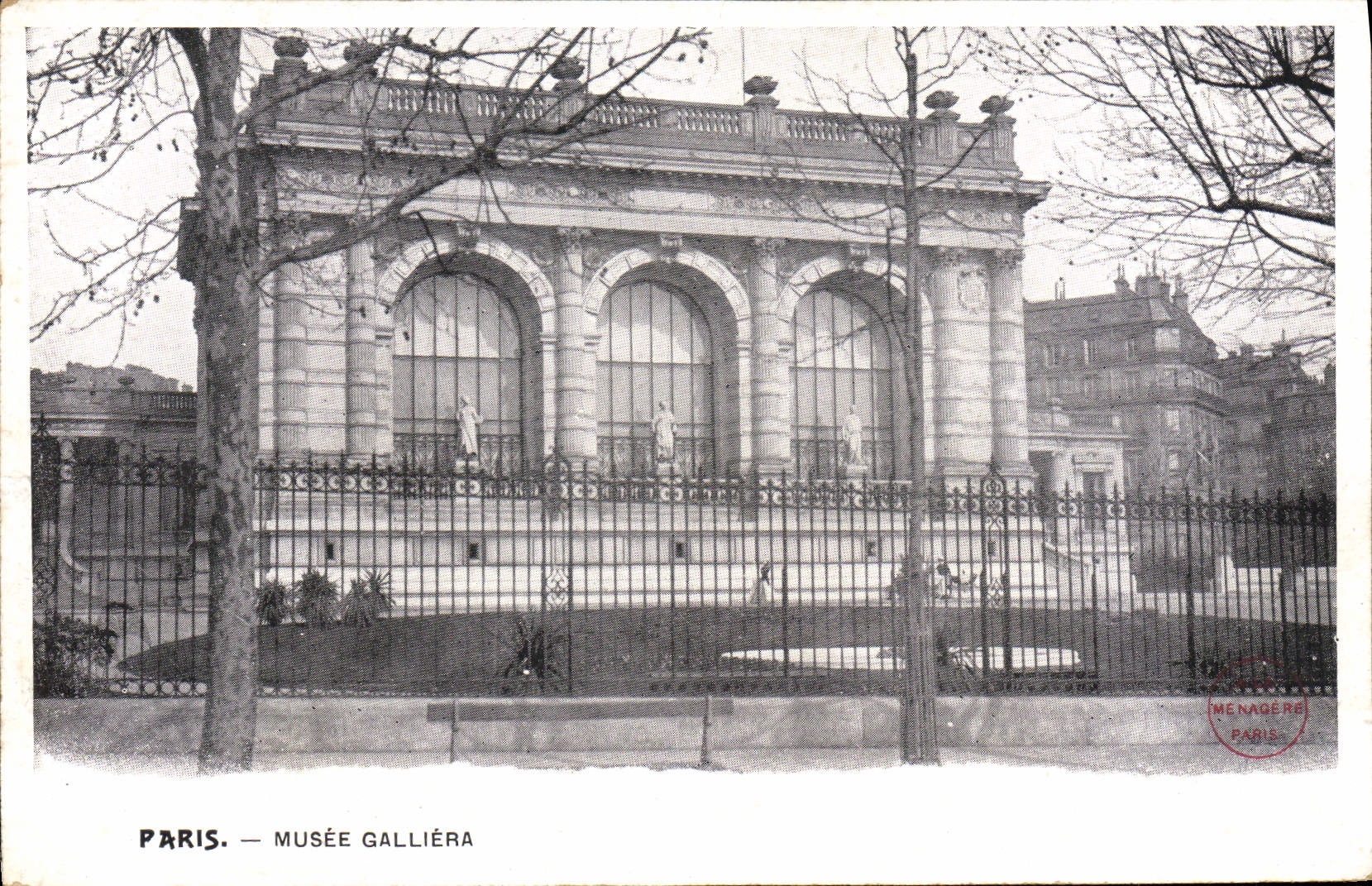 CPA Paris Musee Galliera