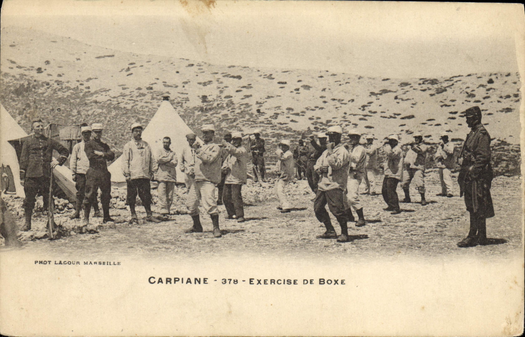 CPA Boxe Carpiane Exercice de boxe