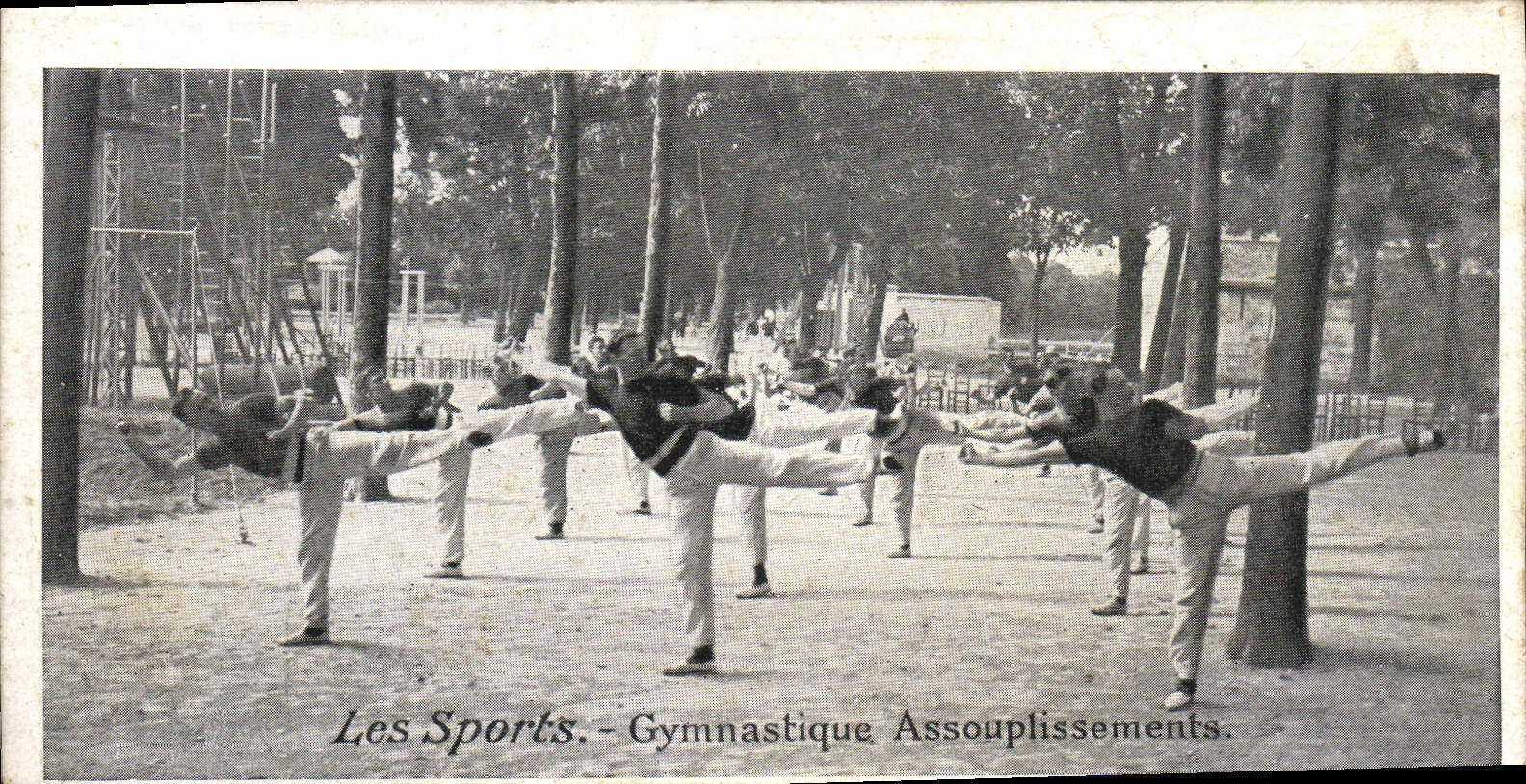 CPA Gymnastique Assouplissements 
