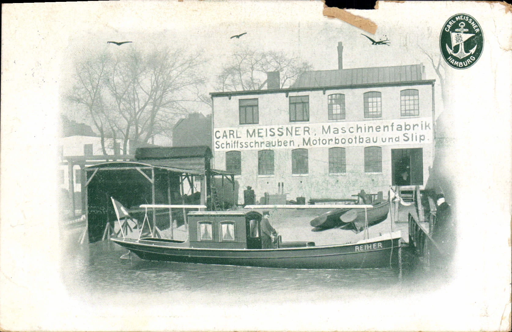 CPA Bateau Carl Meissner 