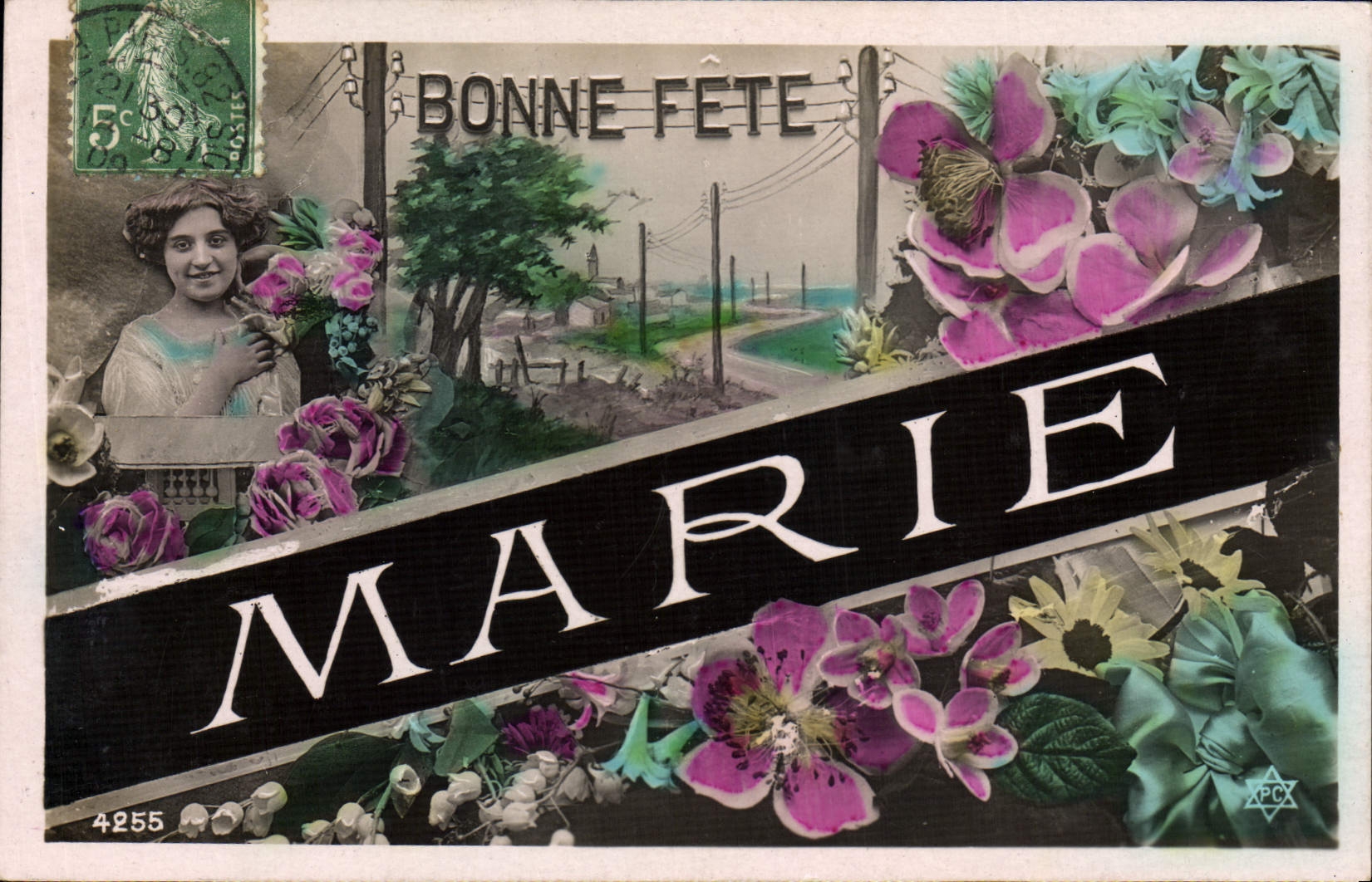 CPA Prenom Marie 