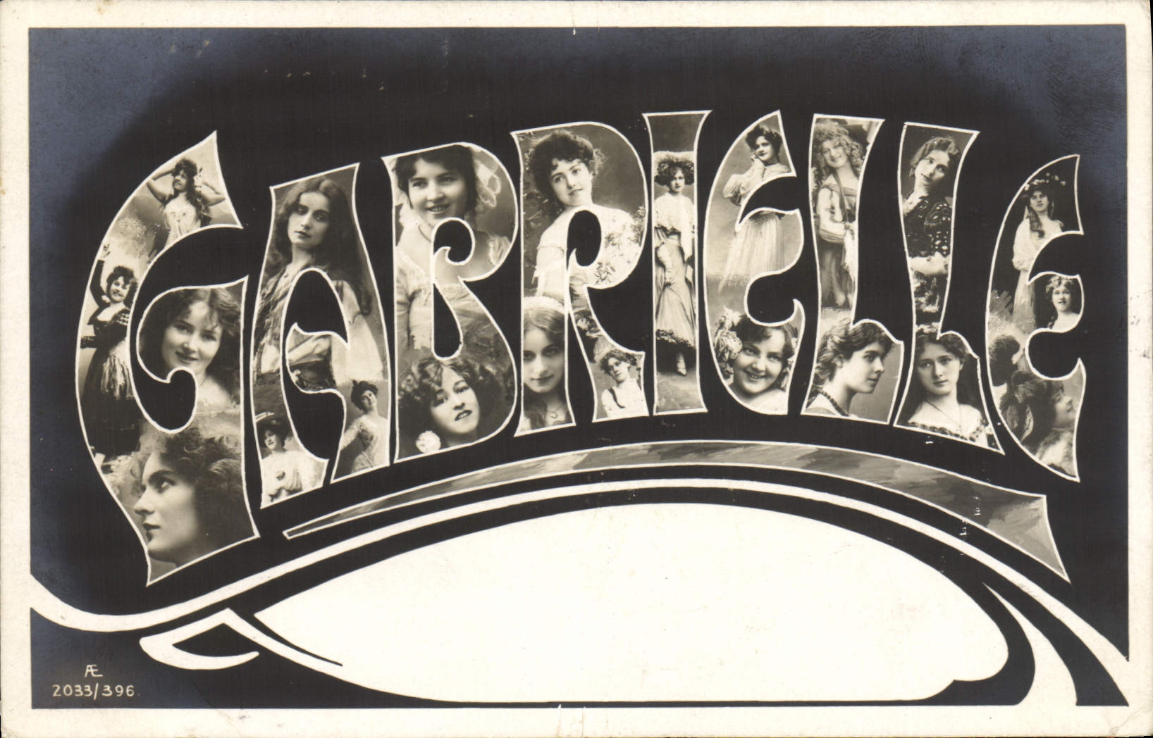 CPA Prenom Gabrielle