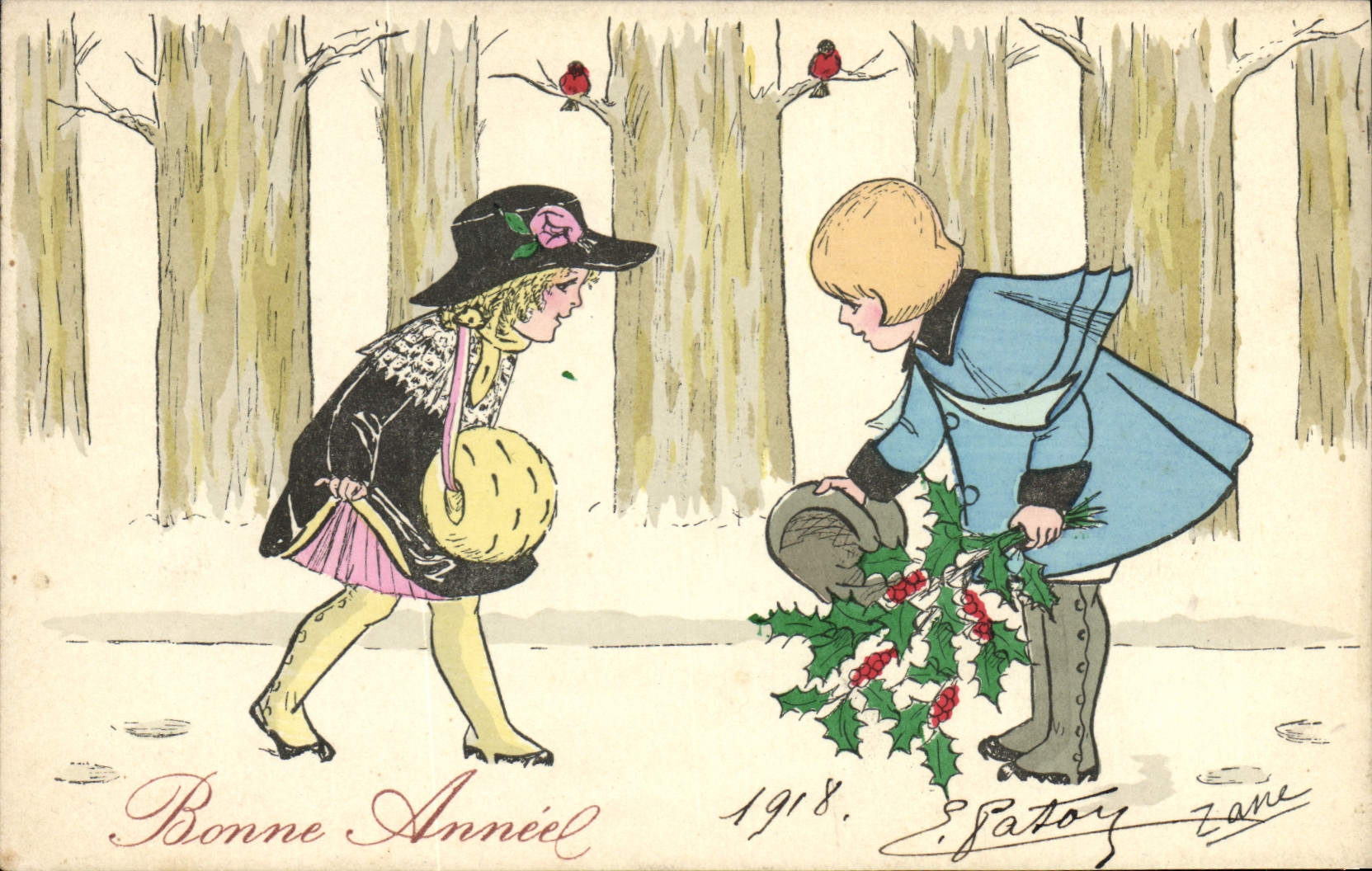 CPA Fantaisie Illustrateur Enfants 