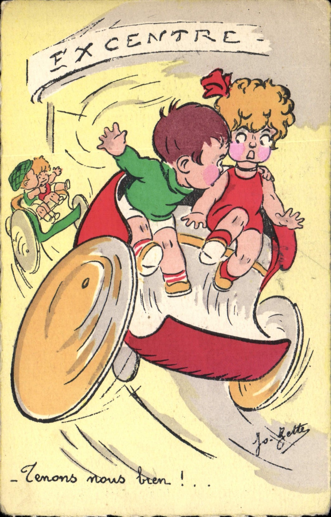 CPA Fantaisie Illustrateur Enfants 