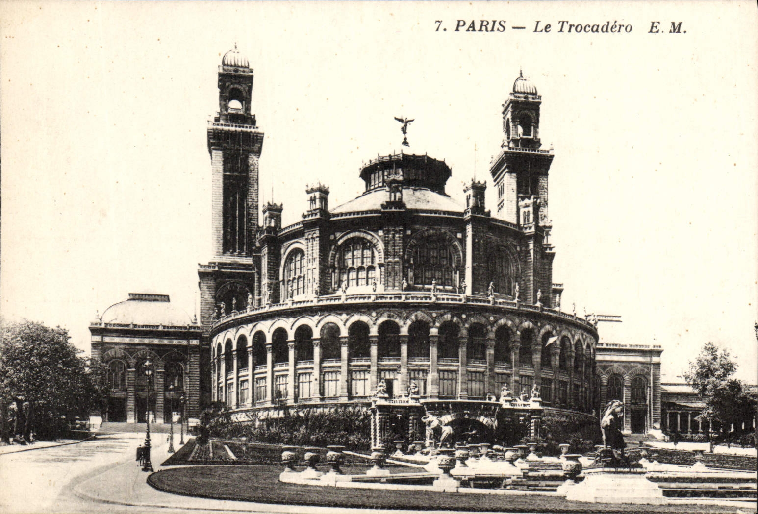 CPA Paris Le Trocadero