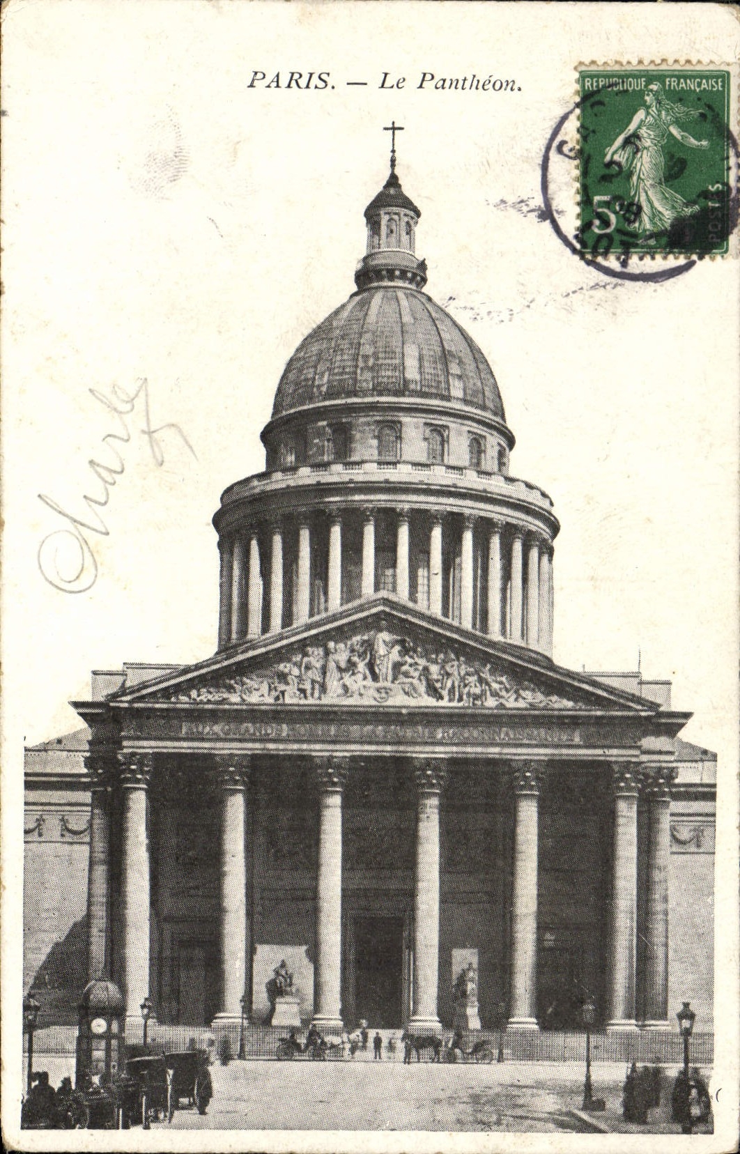 CPA Paris Le Pantheon
