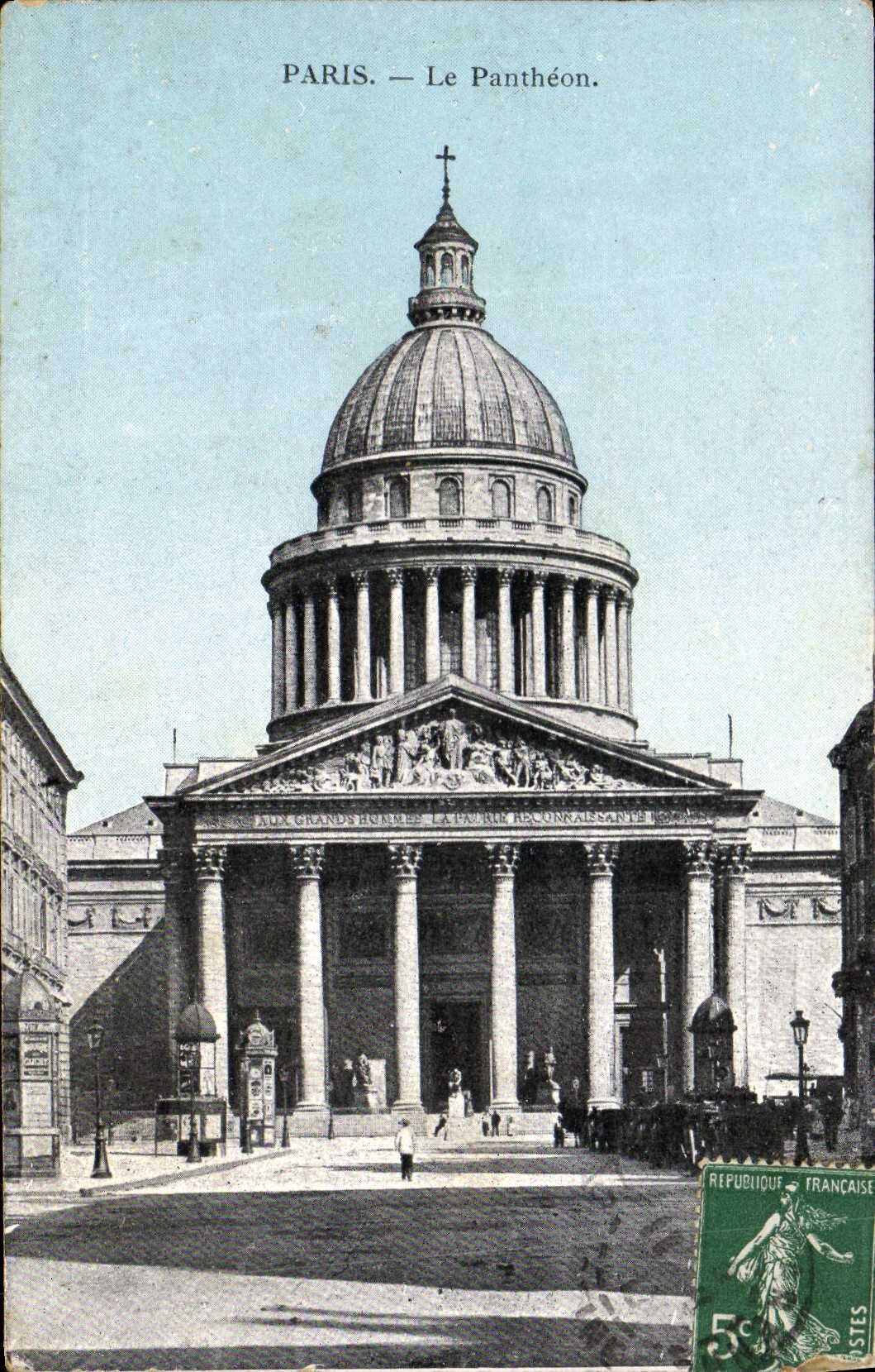 CPA Paris Le Pantheon