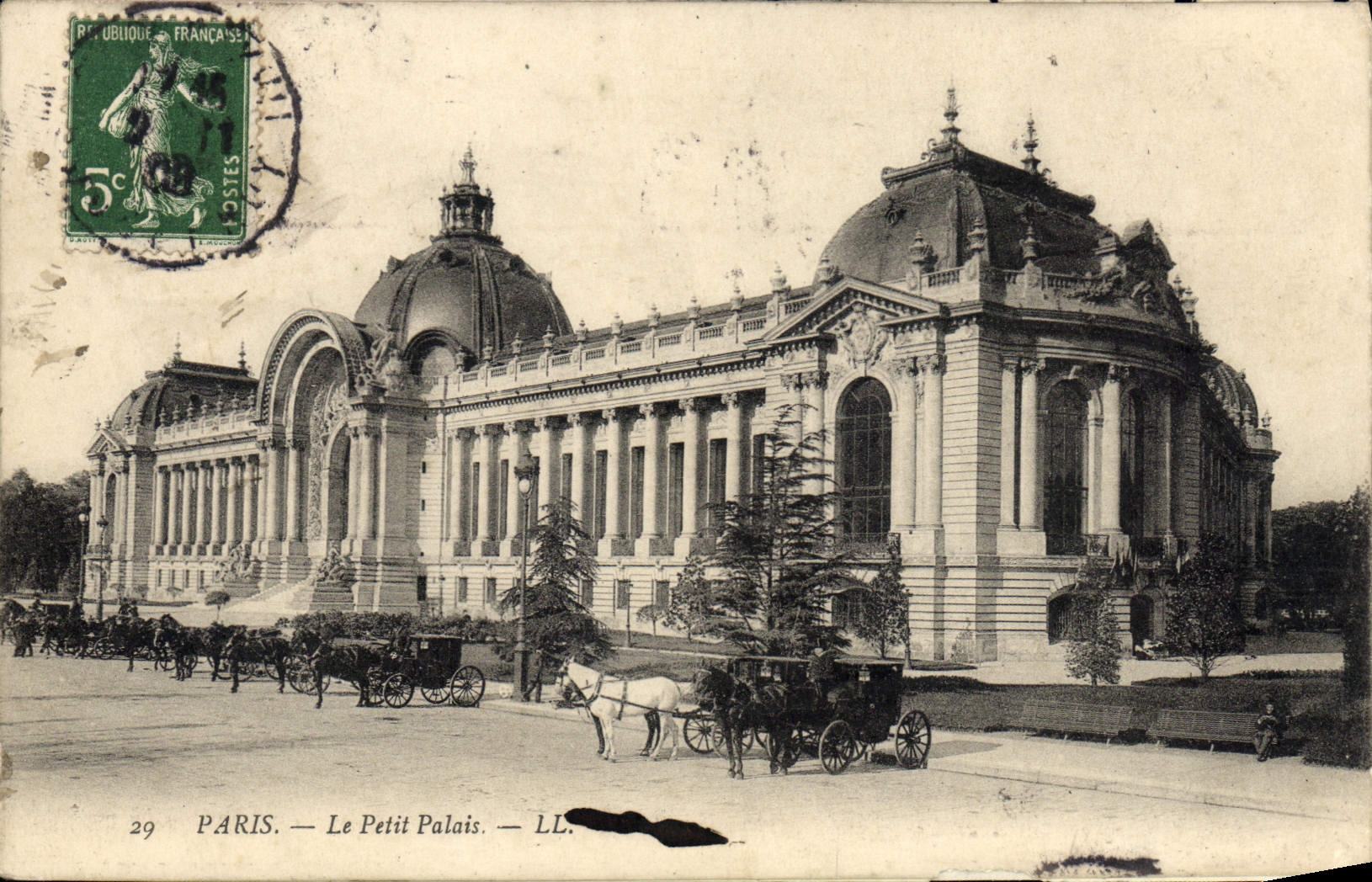 CPA Paris Le Petit Palais