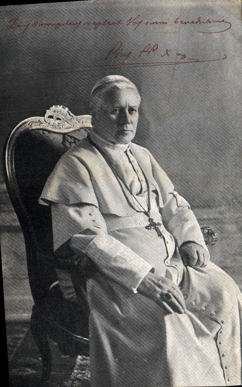 VINTAGE POSTCARD Pope Pio X