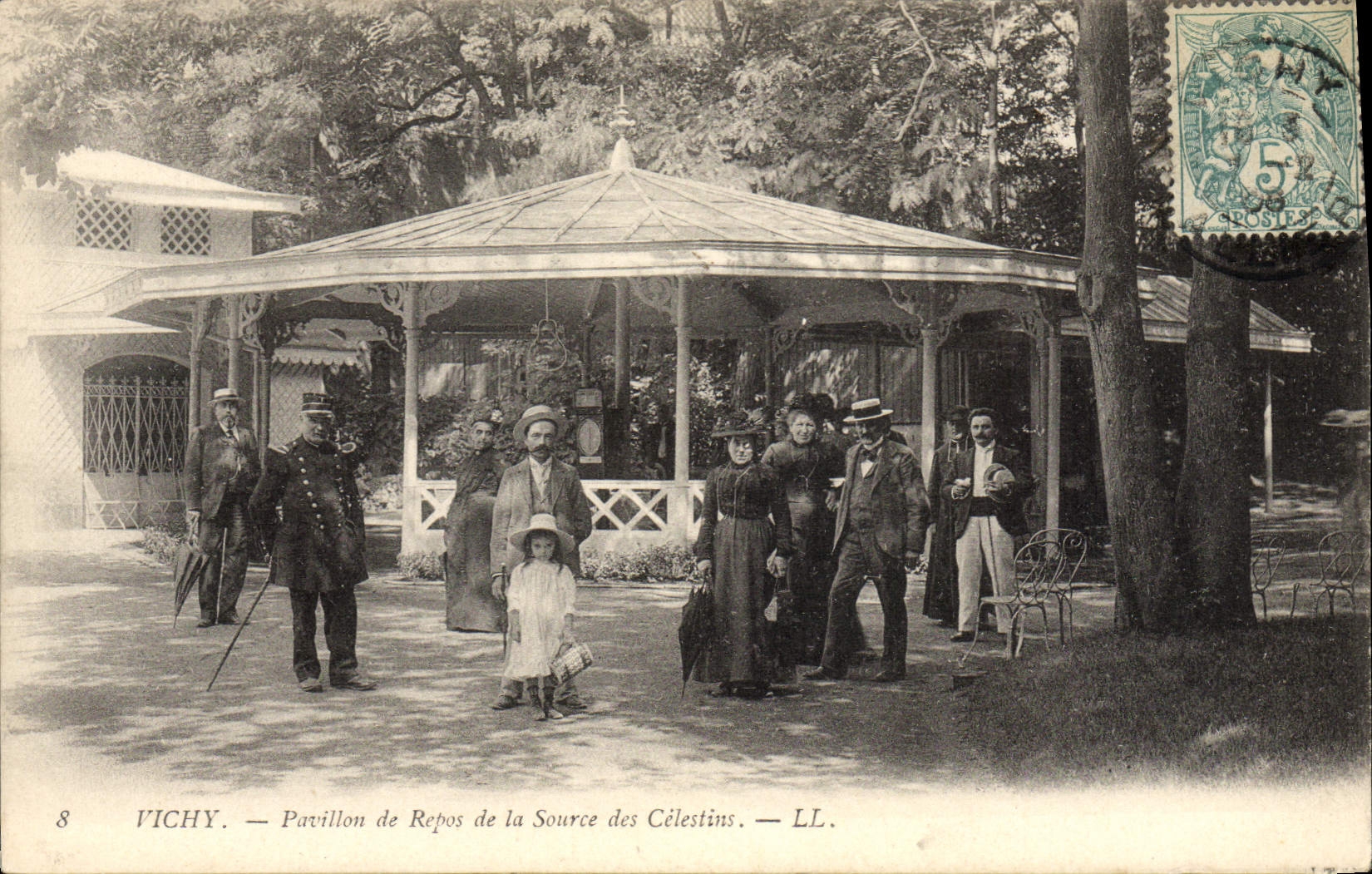 CPA Thermalisme Vichy Pavillon De Repos De La Source Des Celestins