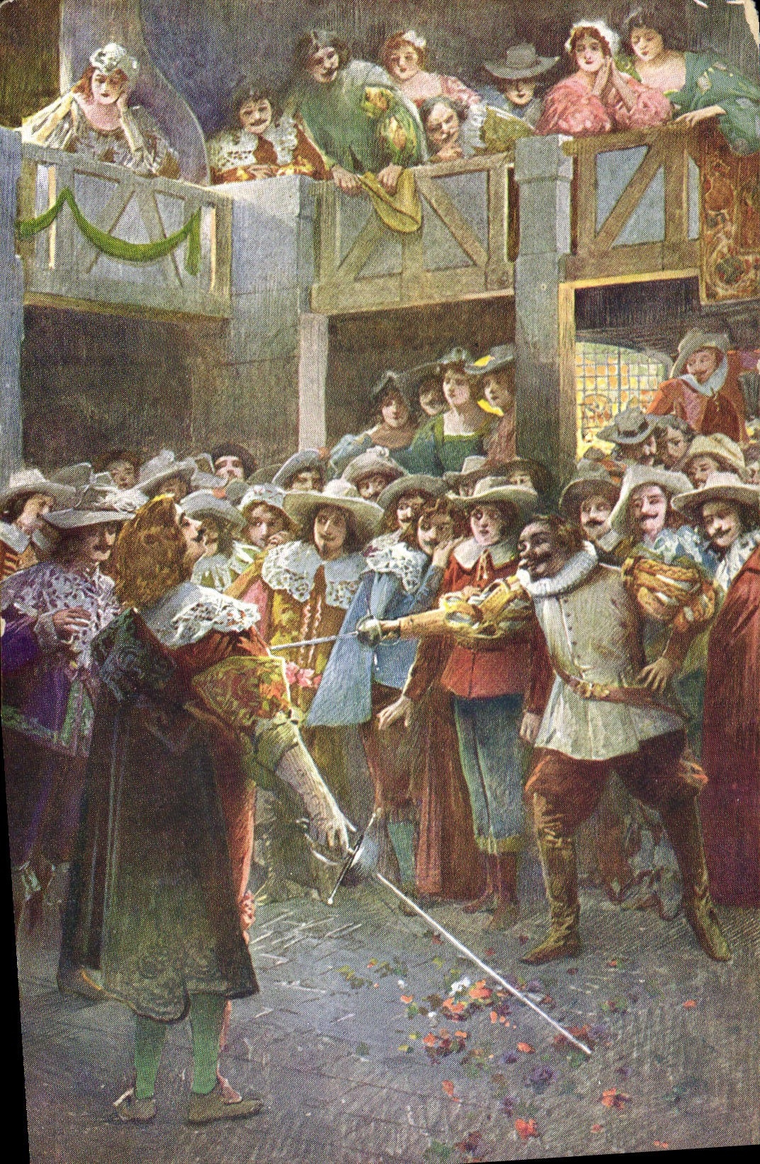 CPA Escrime Cyrano de Bergerac Rostand