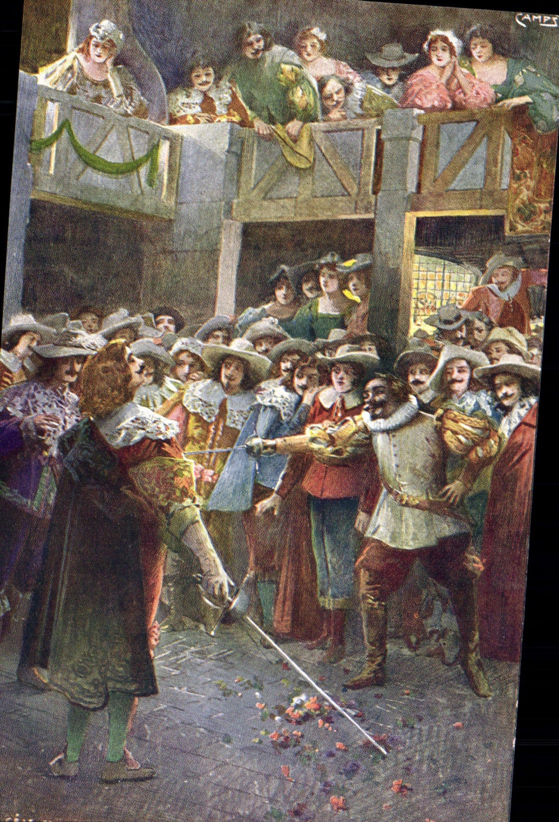 CPA Escrime Cyrano de Bergerac Rostand