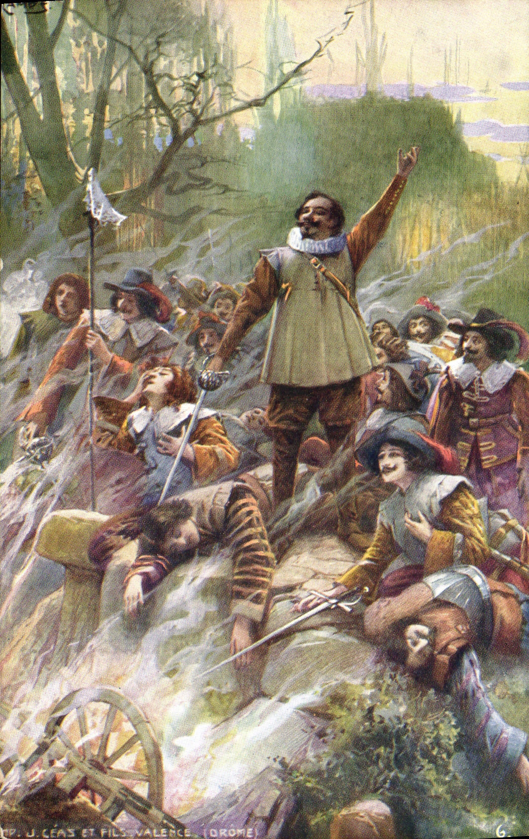 CPA Escrime Cyrano de Bergerac Rostand