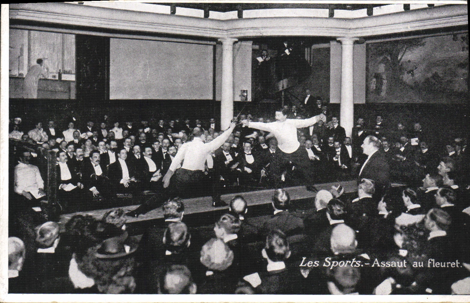 CPA Escrime Assaut au fleuret 