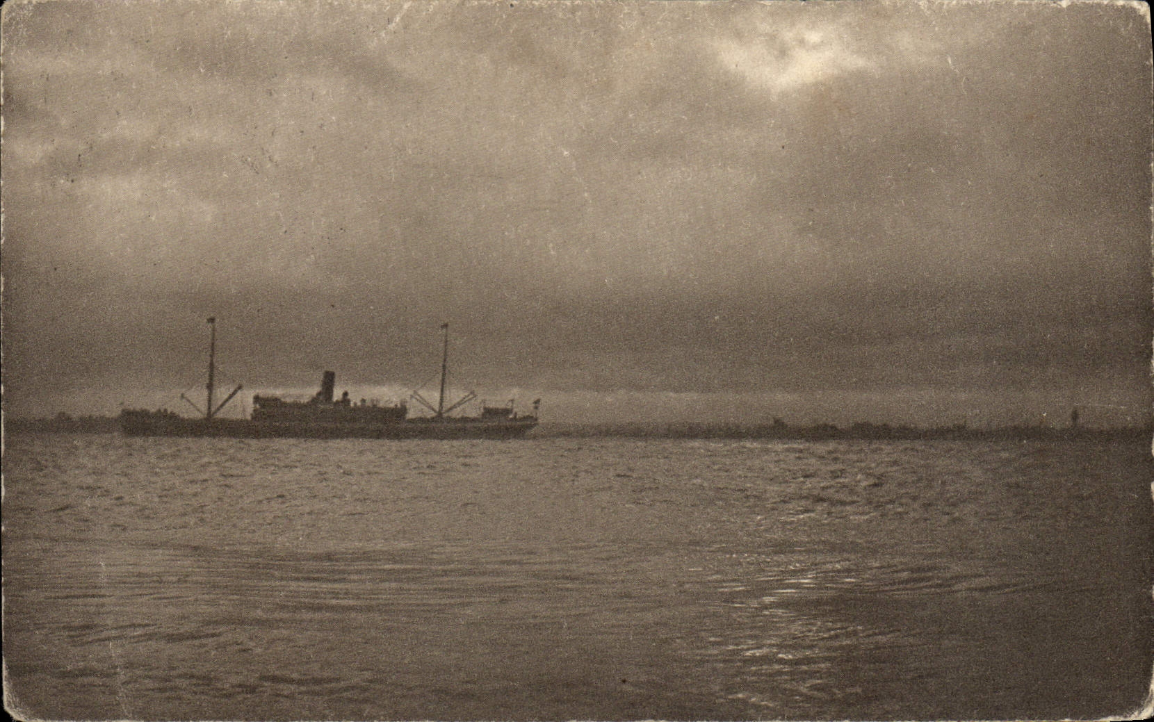 CPA Bateau Commerce