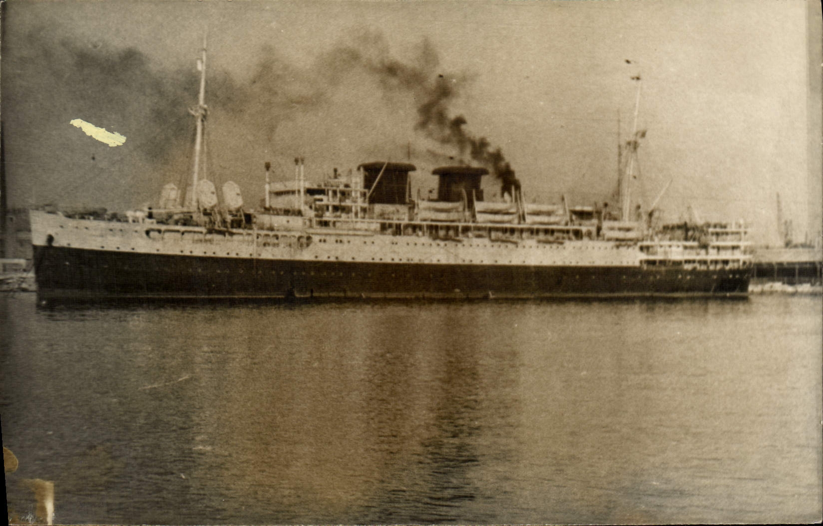 Real photo Boat Steamer
