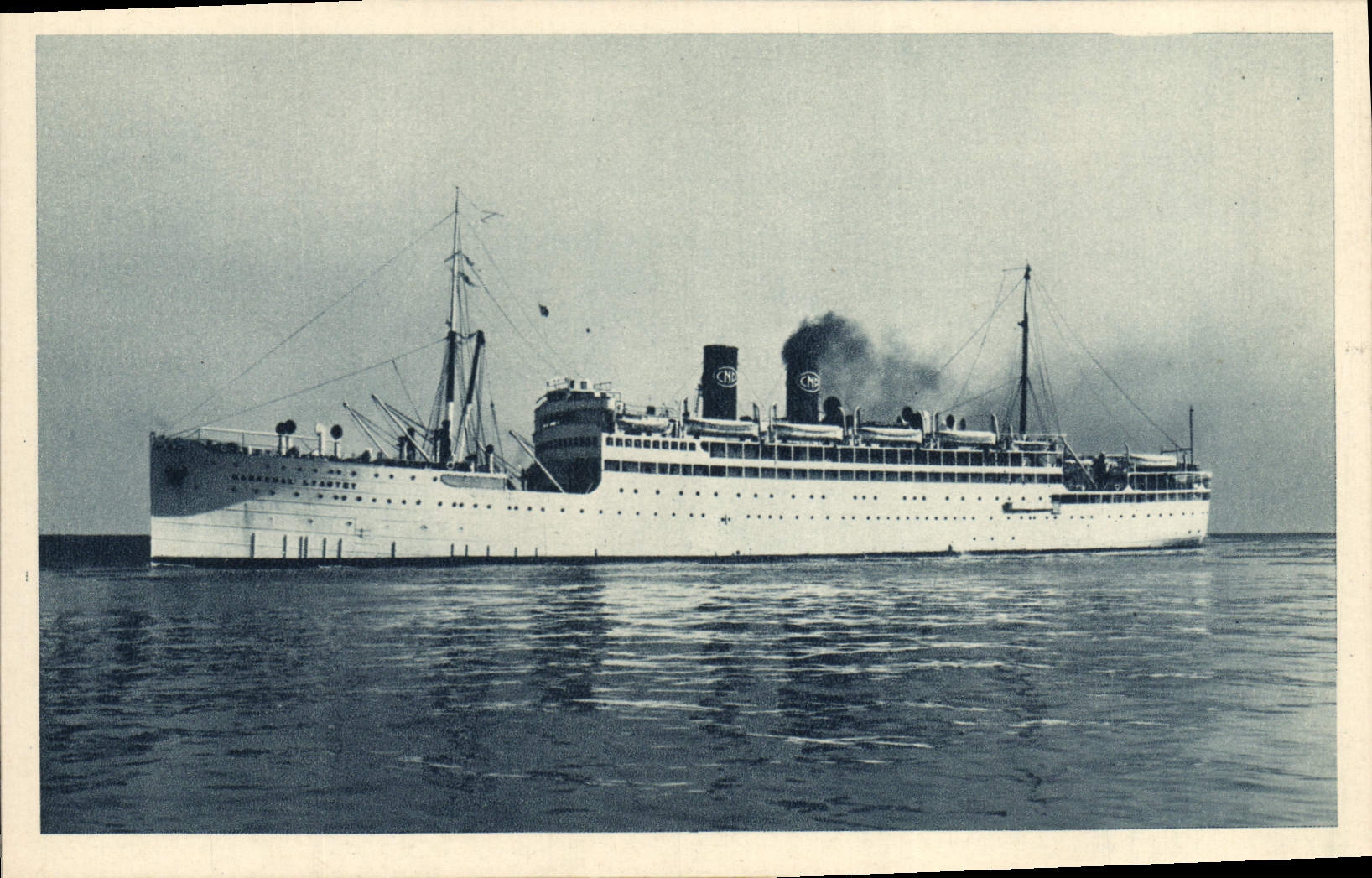 CPA Bateau Paquebot Marechal Lyautey 