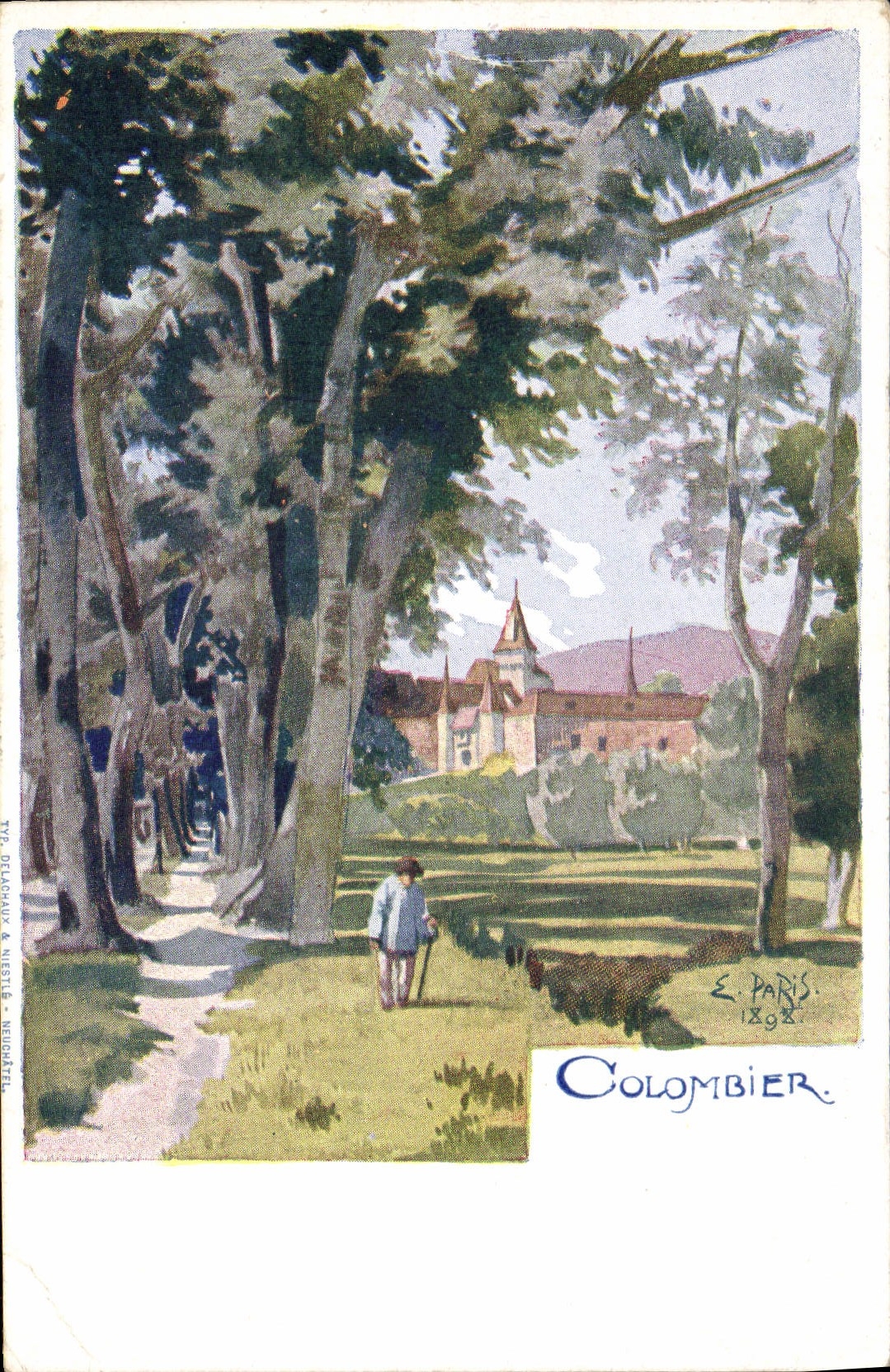 CPA Fantaisie Illustrateur Colombier 