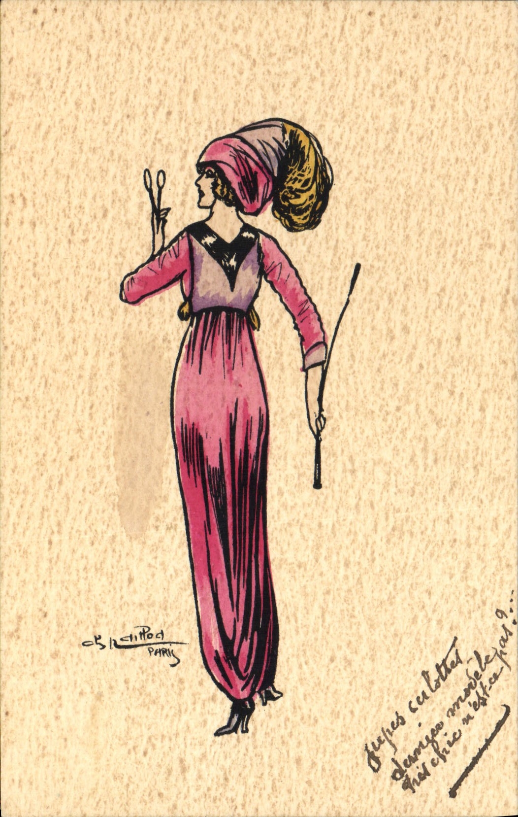 CPA Fantaisie Illustrateur Raillod Femme