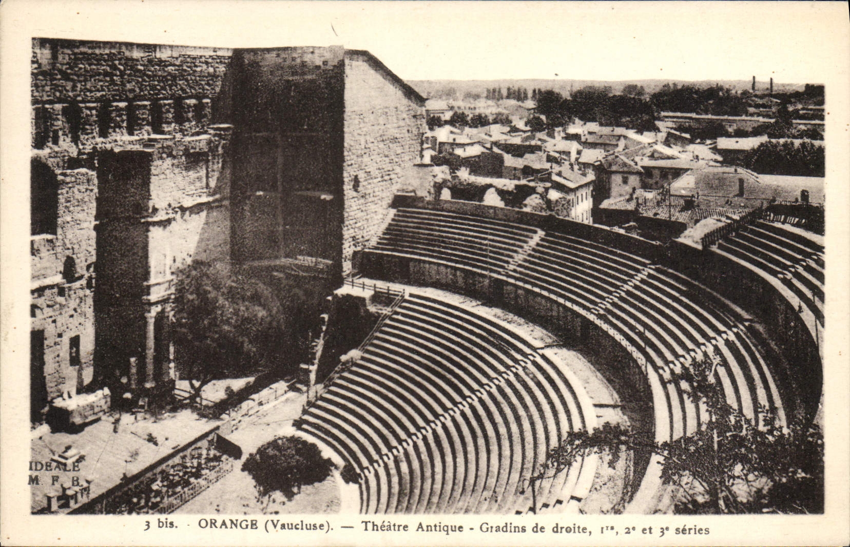 CPA Orange Theatre Antique Gradins De Droite
