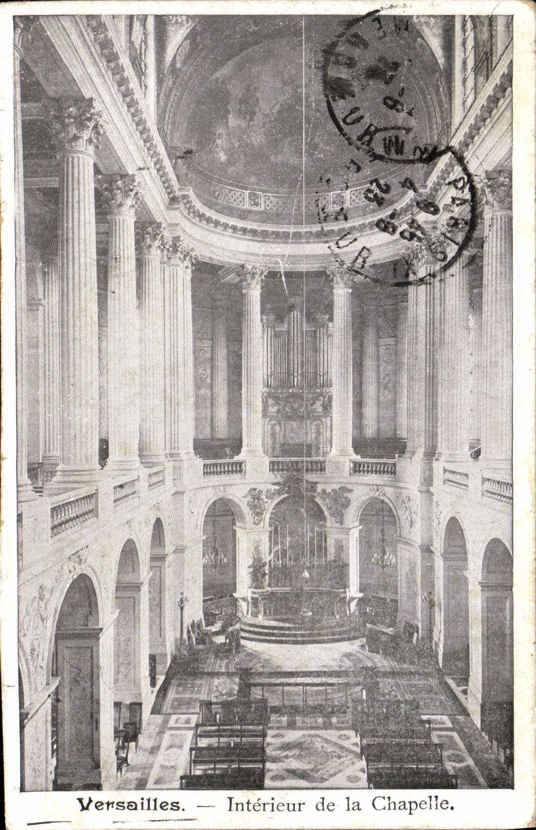 CPA Versailles Interieur De La Chapelle