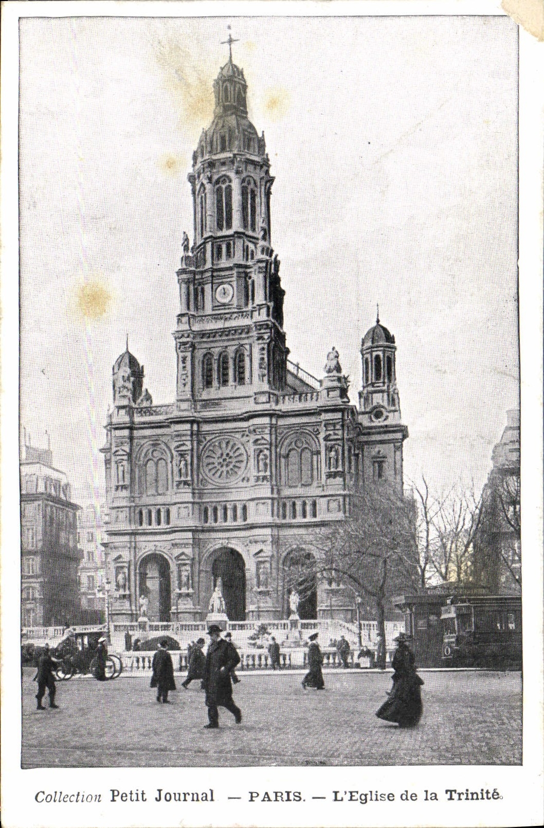 CPA Paris L'Eglise De La Trinite