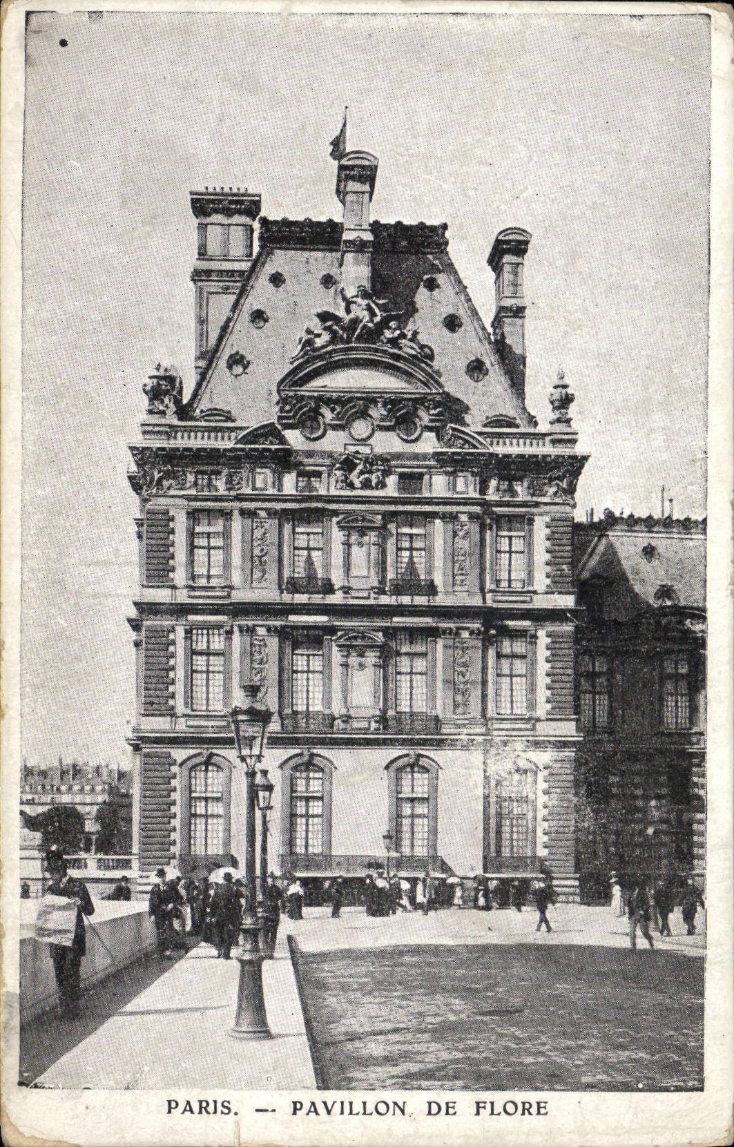 CPA Paris Pavillon De Flore
