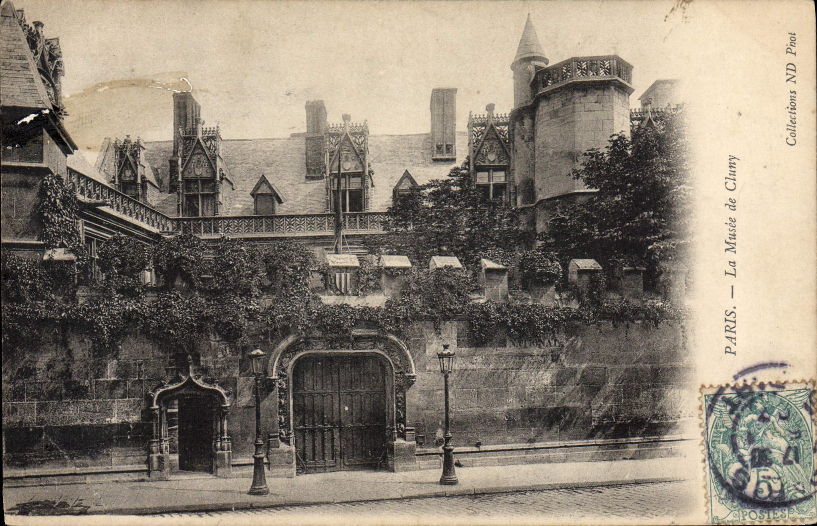 CPA Paris La Musee De Cluny