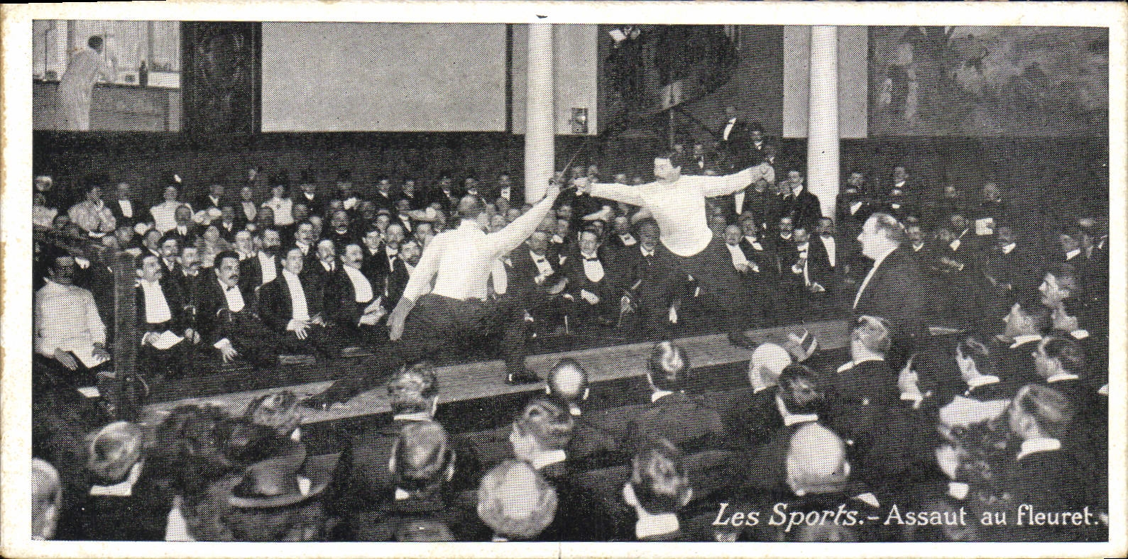 CPA Escrime Assaut au fleuret
