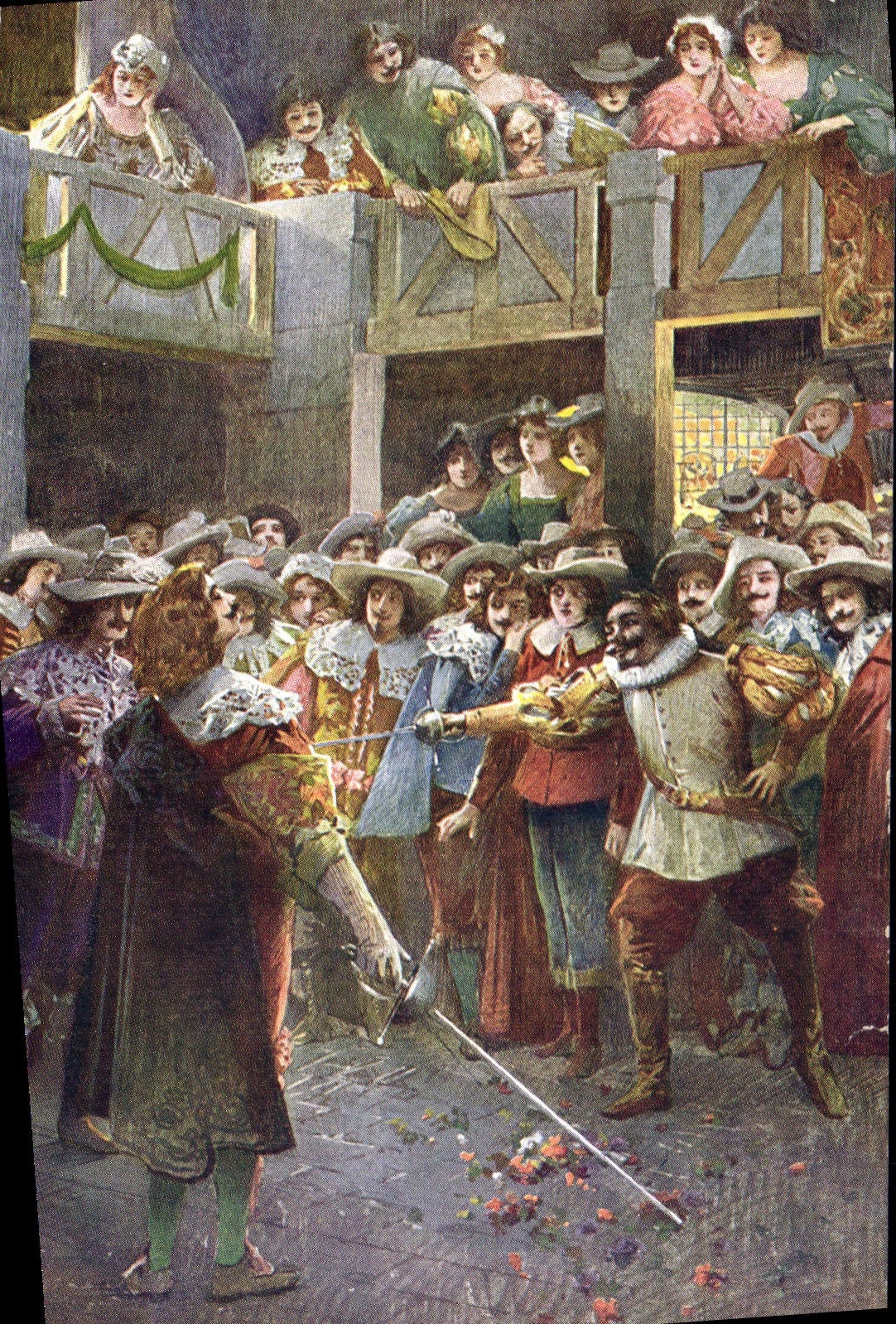 CPA Escrime Cyrano de Bergerac Rostand