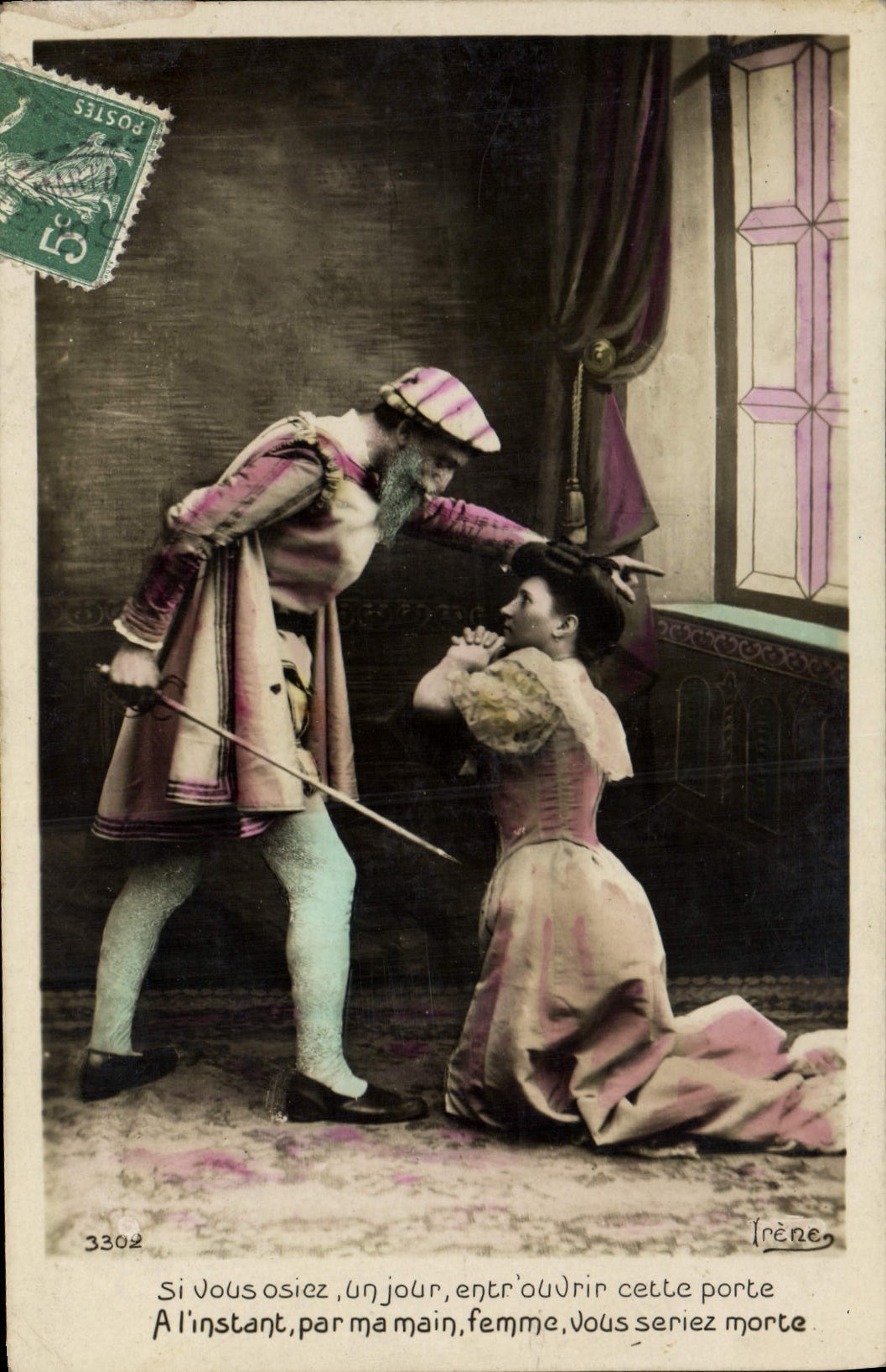 CPA Escrime Homme Femme 