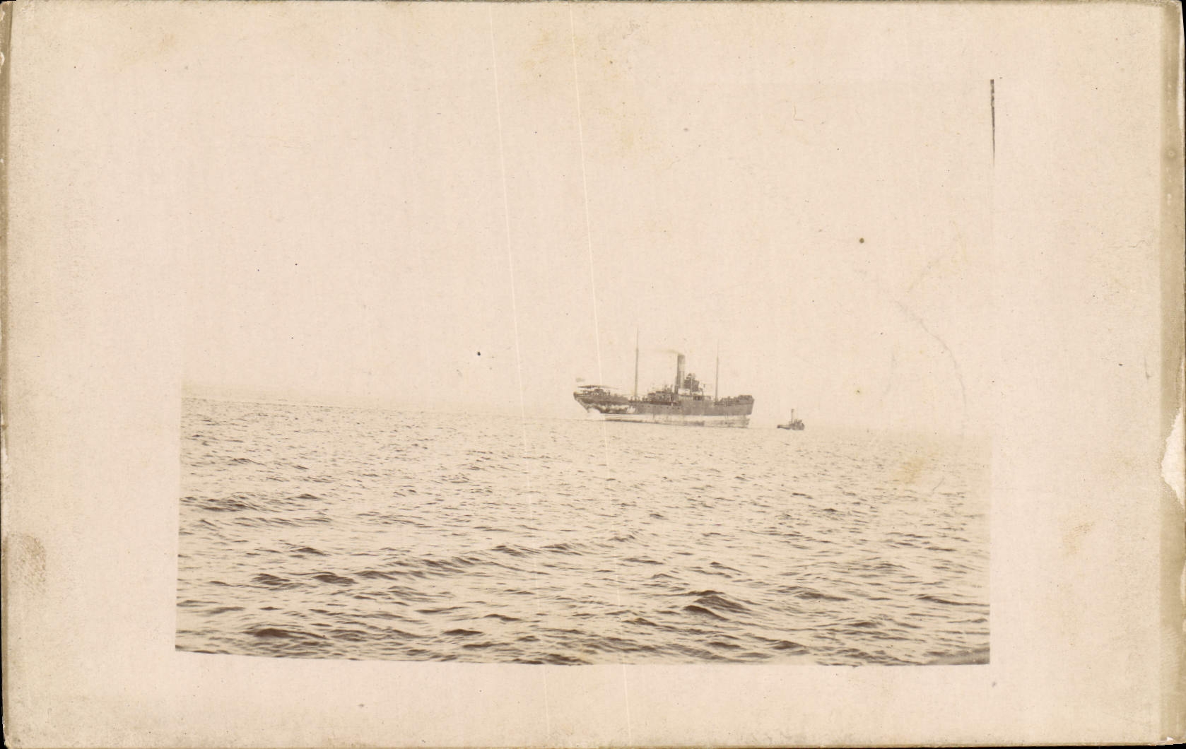 CARTE PHOTO Bateau 
