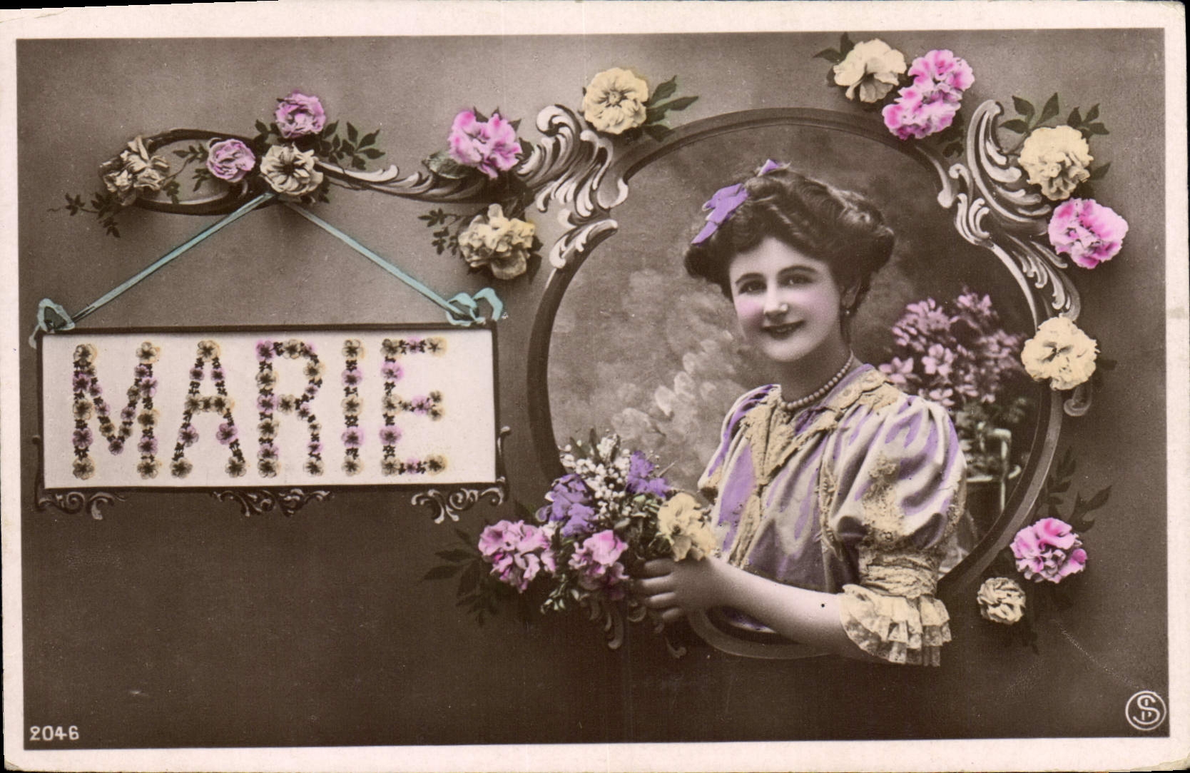 CPA Prenom Marie