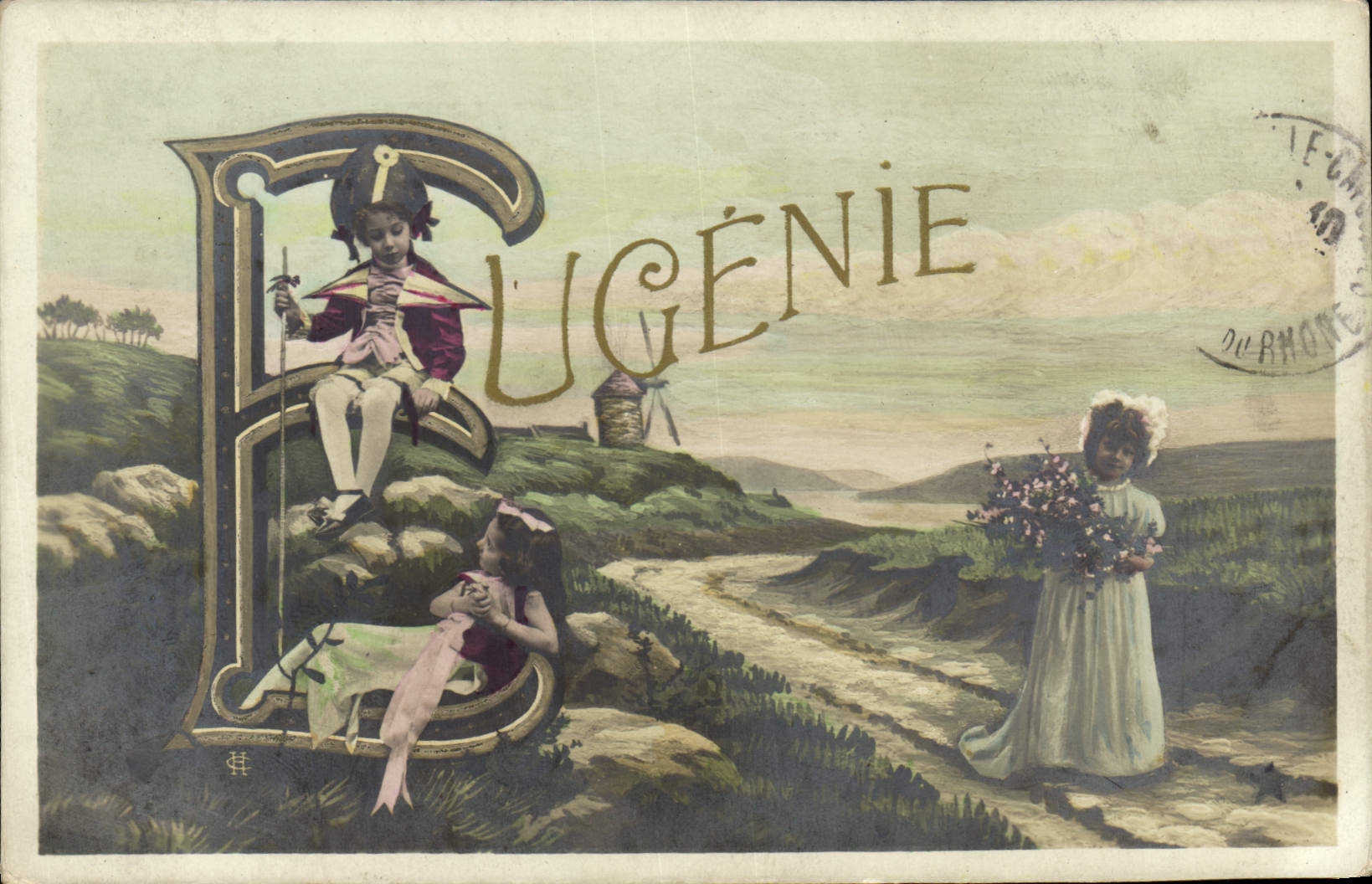 CPA Prenom Eugenie 