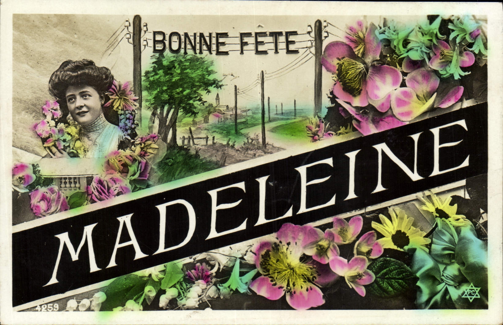 CPA Prenom Madeleine 