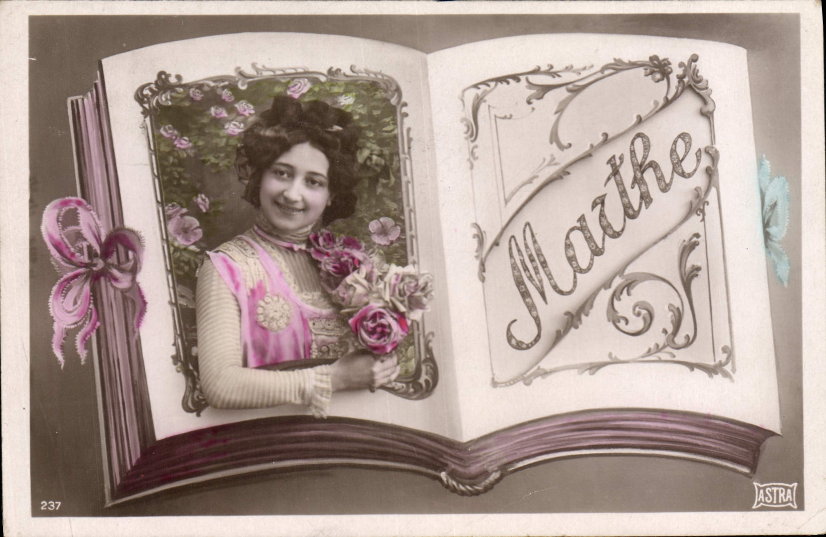 CPA Prenom Marthe