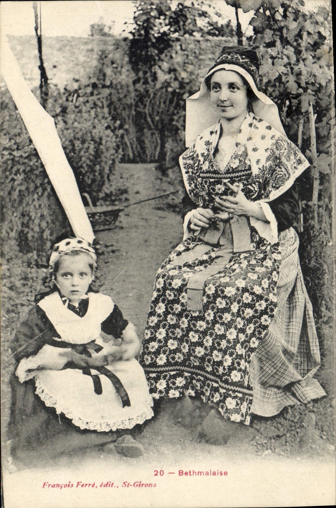 CPA Folklore Bethmalaise