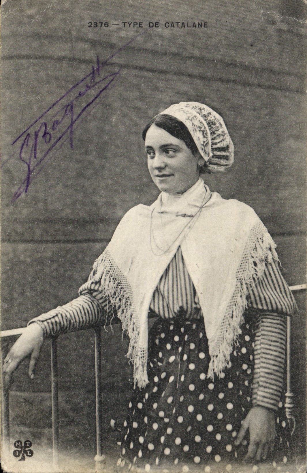 CPA Folklore Catalane