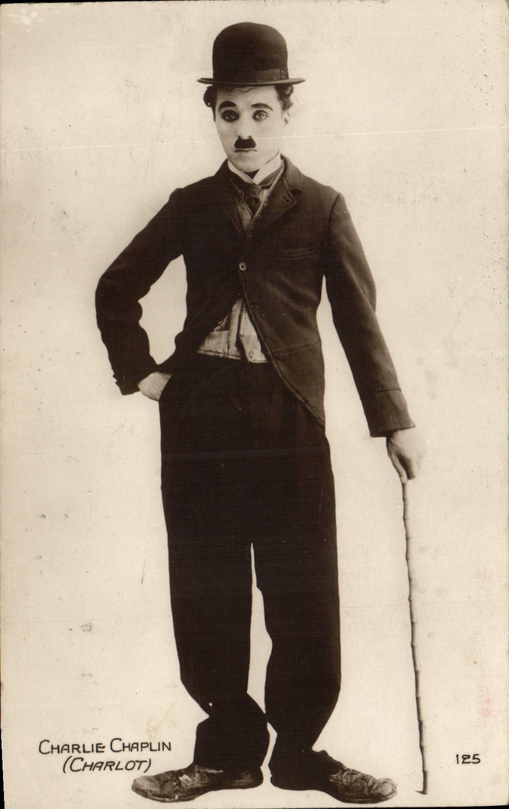 MODERN CARD Cinema Charlie Chaplin Charlot