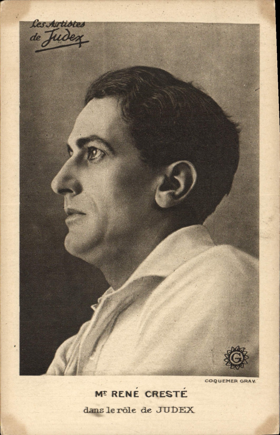 MODERN CARD Cinema Rene Creste Judex