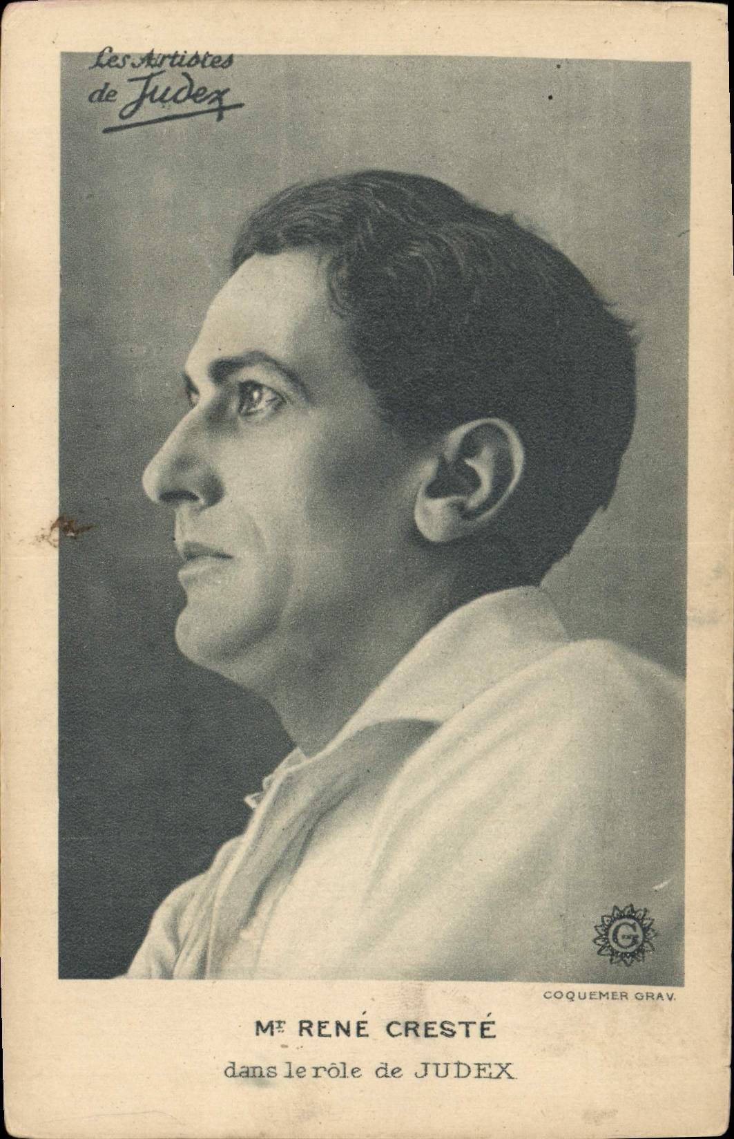 CPM Cinema Rene Creste Judex