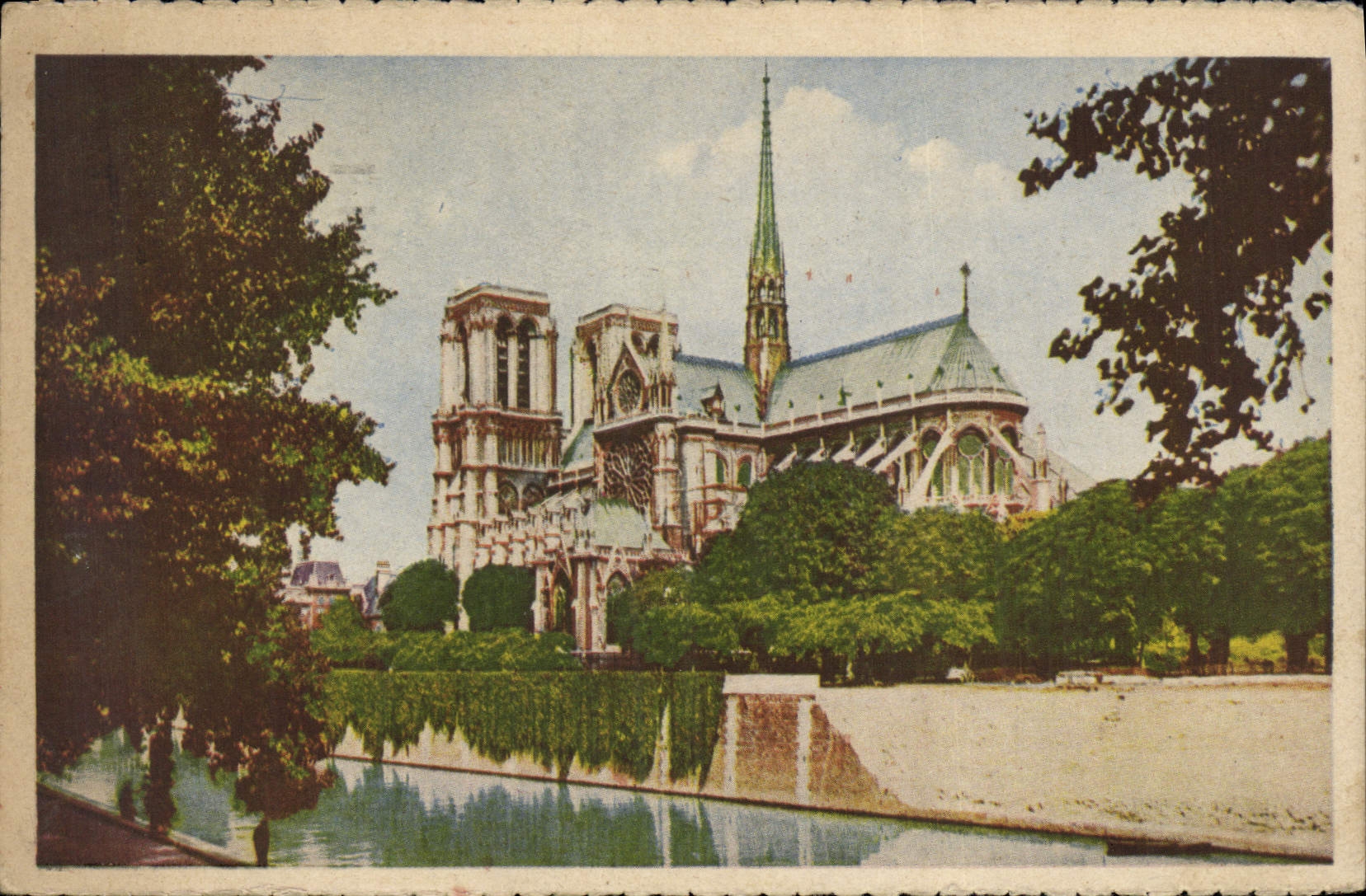 CPA Paris Notre Dame le Chevet