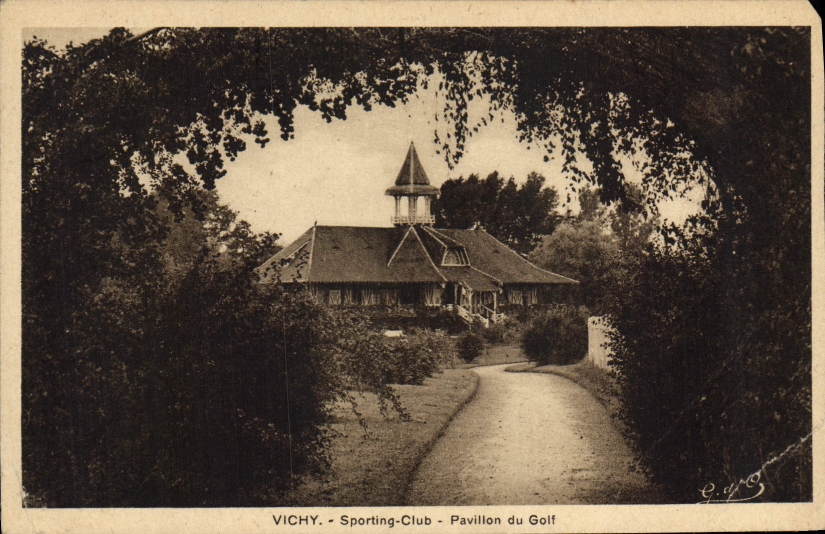 CPA Vichy Sporting Club Pavillon Du Golf
