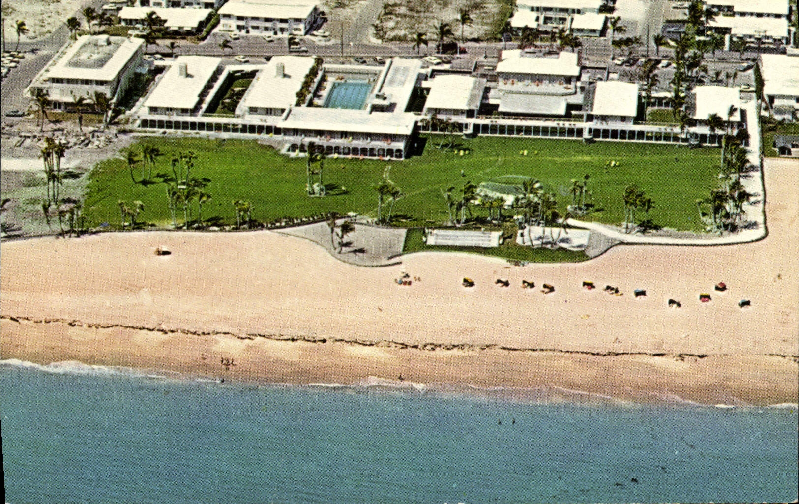 MODERN CARD The Colonnades Beach Hotel Florida Golf