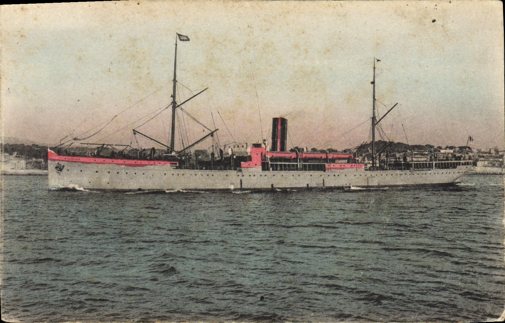 CPA Bateau Commerce