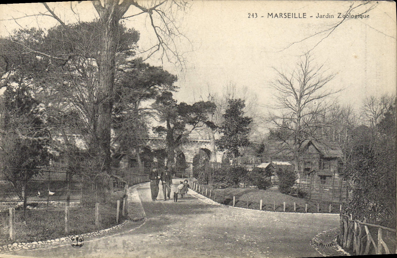 CPA Marseille Jardin zoologique